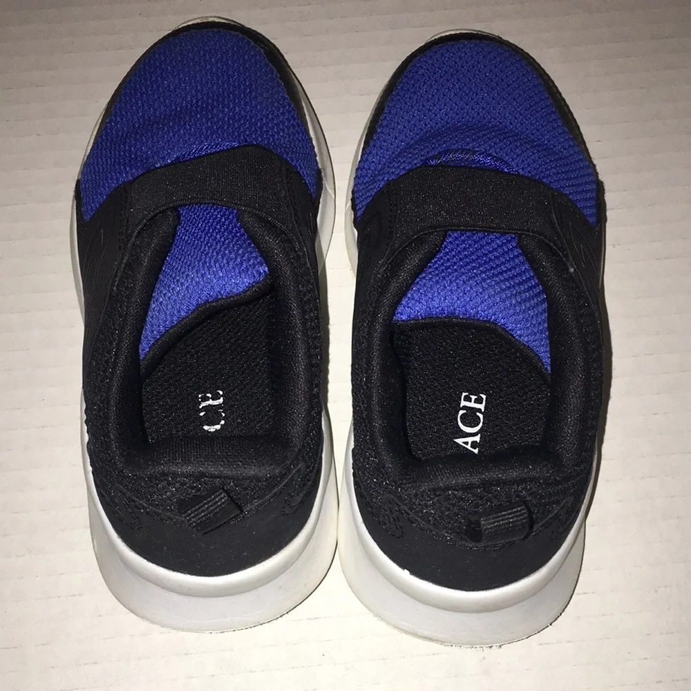 The Children's Place Blue and Black Slip-On Sneakers